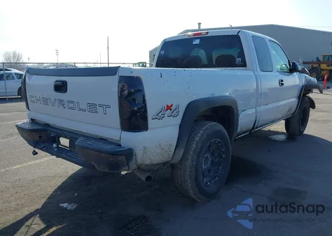 2004 Chevrolet Silverado 1500 Work Truck из США, поврежденный, VIN 2GCEK19V241378190